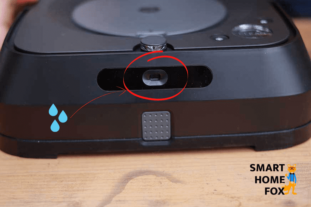 robot laveur irobot braava jet m6 pulverisateur eau